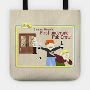 Learning with Sam and Timmy - Pub Crawl Tote