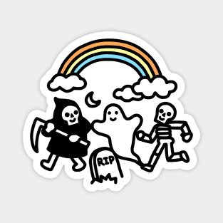 Super Spooky Doodle Magnet