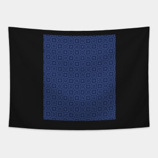  Blue and white coral colony Tapestry