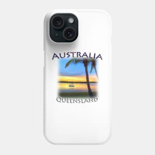 Australia - Queensland, Noosa River at Sunset Phone Case