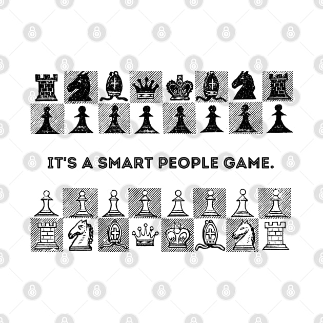 Chess for Smart People - Black by Chessfluencer