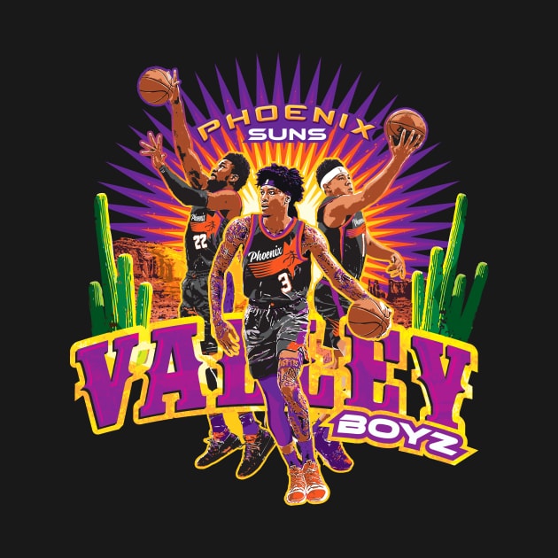 Valley Boyz Tee T-shirt by goderslim