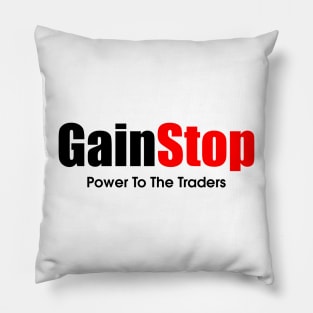 Wallstreetbets WSB GainStop GameStonk Stock Market Day Options Trader Pillow