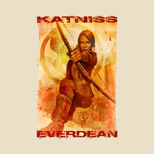 KatnissEverdean by wolfie5150