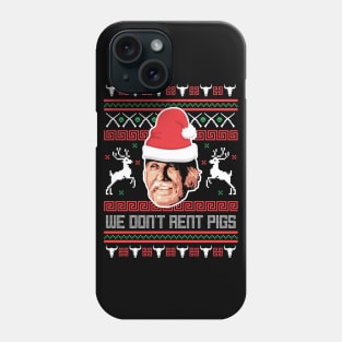 Lonesome dove: We don't rent pigs Xmas Phone Case