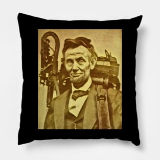 Lincoln Ghostbuster Pillow