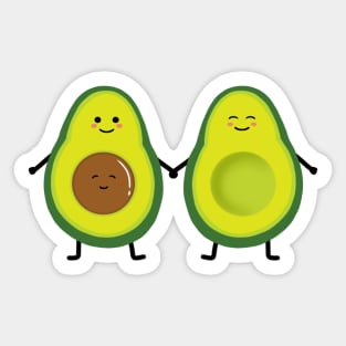 Avocowdo avocado cow lover gift Sticker for Sale by Galvik58