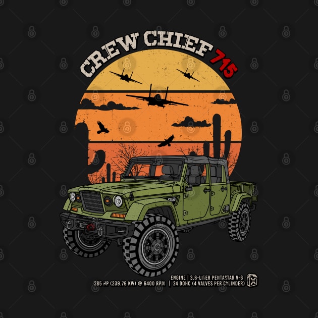 4x4 Military Pickup Truck by Guyvit