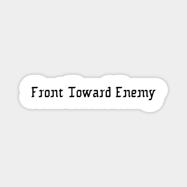 front toward enemy Magnet by 101univer.s