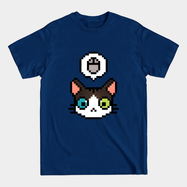 Discover Pixel cat - Cat - T-Shirt