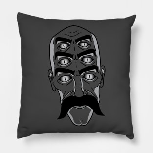 Peculiar humanoid creature Pillow