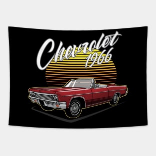 Chevrolet Impala 1966 Classic Car T-Shirt Tapestry