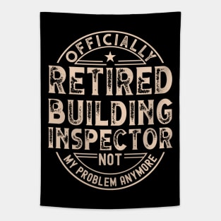 Retired Building Inspector Tapestry