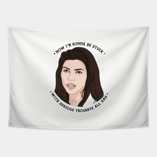 Cordelia Chase Quote BTVS Tapestry by likeapeach