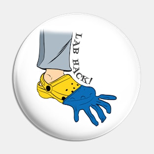 Lab Hack Croc Glove Pin