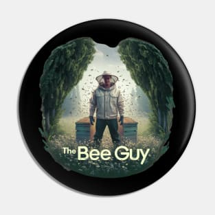 Funny Beekeeper Art For Men Dad Bee Hive Honey Beekeeping Pin