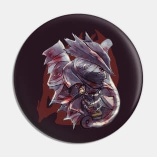 The Hunter (Saw Cleaver) - Bloodborne Pin