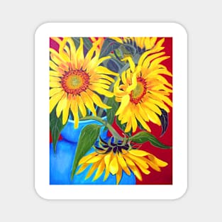 Sunflowers Magnet