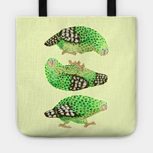 Three Kakapo Tote