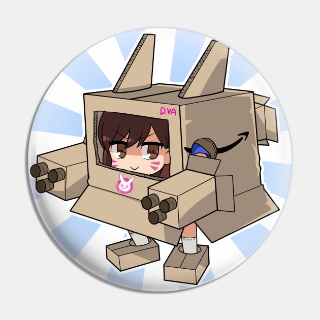 D.va Box Pin by kyunaarts