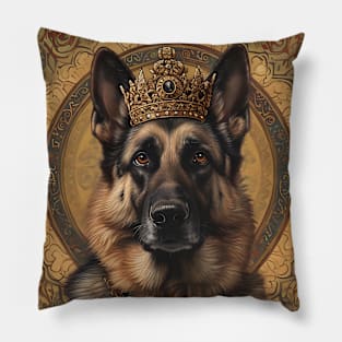 German Shepherd The King Pillow