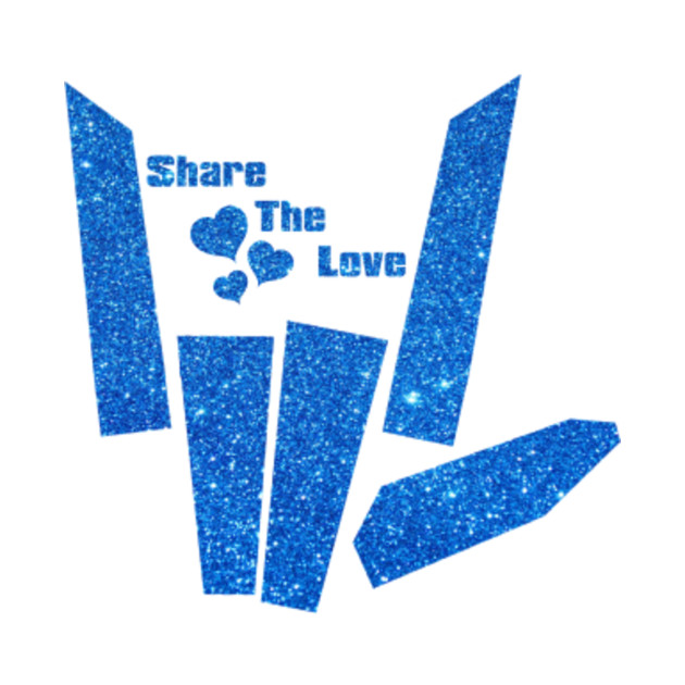 Share The Love - Share The Love Emblem - T-Shirt | TeePublic