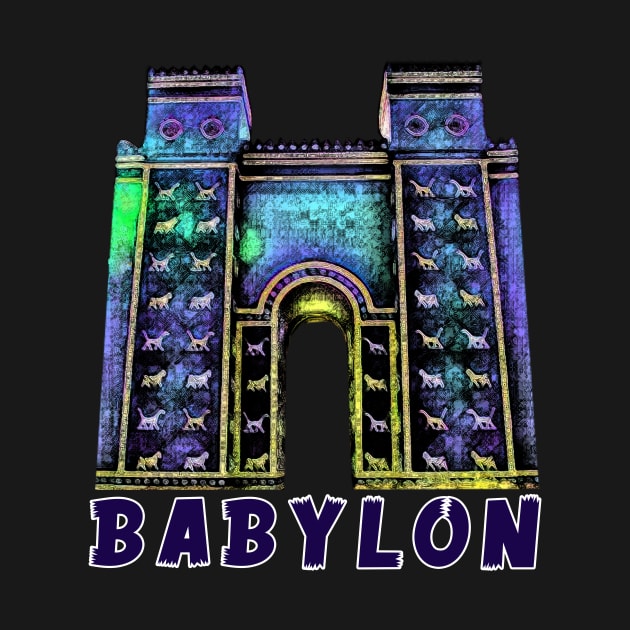 Ishtar Gate in Babylon by Bx11