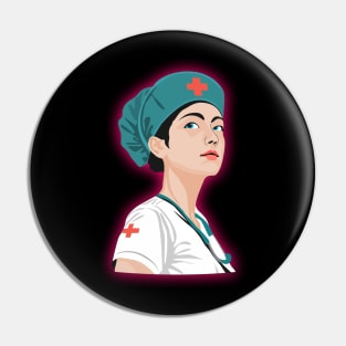 Nurse Lover Pin