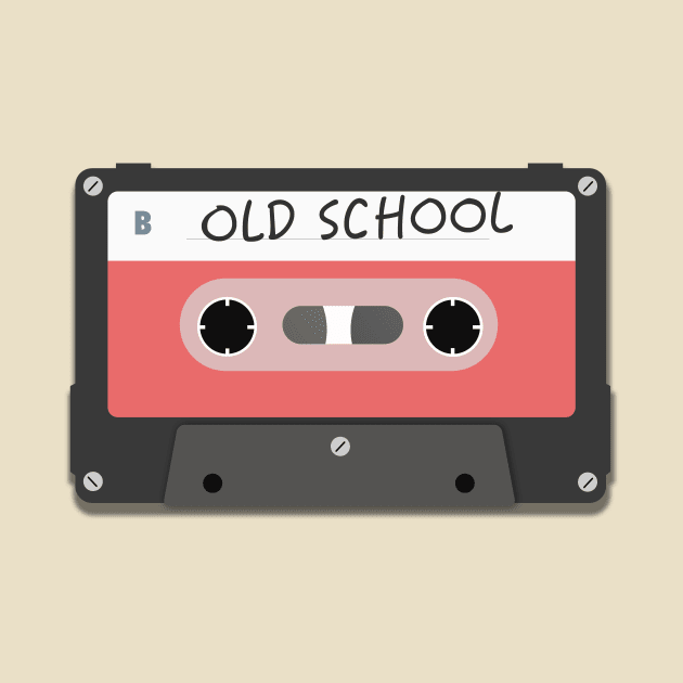 Retro Cassette T-Shirt by happinessinatee