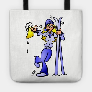 Après-ski girl Tote