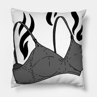 Burns Bras Not Witches Pillow