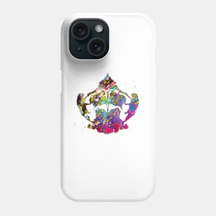 Rorschach inkblot test Phone Case