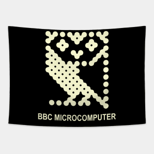 bbc microcomputer micro computer owl Tapestry