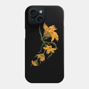 Yellow Lilies Phone Case