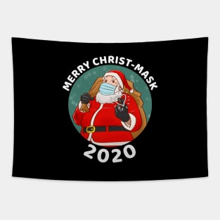 Merry Christmask 2020 xmas 2020 Santa claus Tapestry