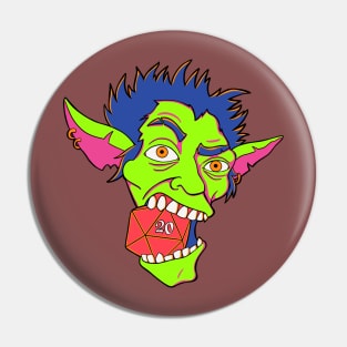 Dice Goblin - Vibrant Pin