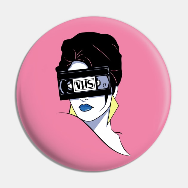 VHS Nagel Pin by MondoDellamorto