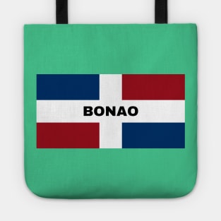 Bonao City in Dominican Republic Flag Tote