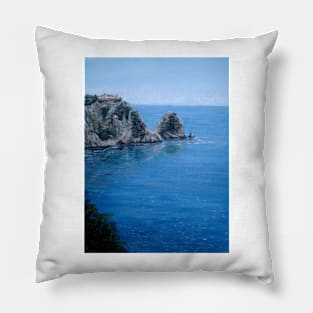 CAP LA NAO, JAVEA, SPAIN, VIEWED FROM COSTA NOVA Pillow