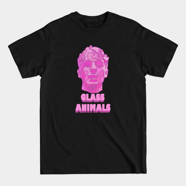 Disover Glass Animals Raspberry Soda (Head and Logo) - Glass Animals - T-Shirt