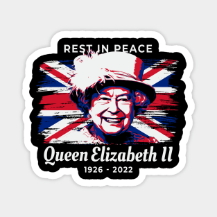 rip queen elizabeth uk Magnet