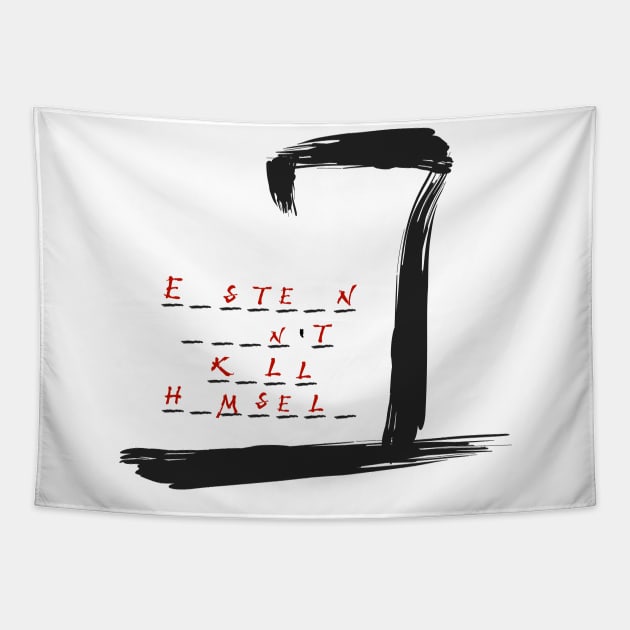 Hangman Epstein Tapestry by justaJEST