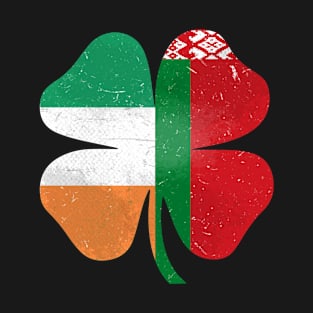 Belarusian Irish Shamrock Belarus Ireland St. Patrick's Day T-Shirt