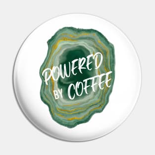 Powered by Coffee: Green Pin