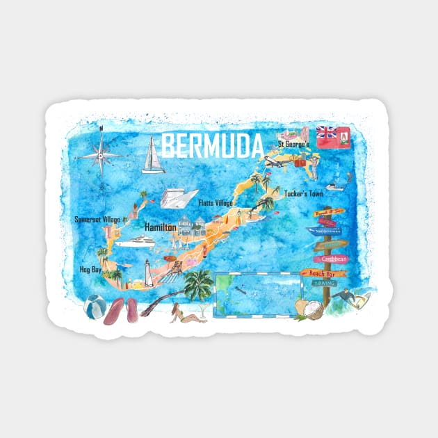 Bermuda Magnet by artshop77