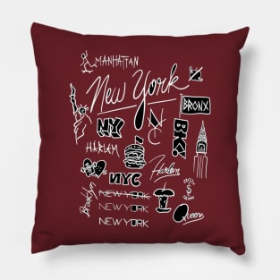 New york Pillow