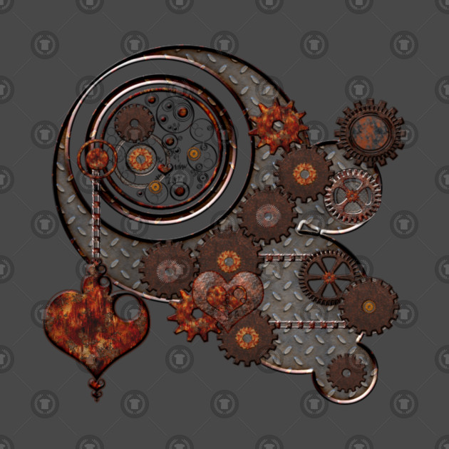 Steampunk Mechanical Gears Art Men Women Kids