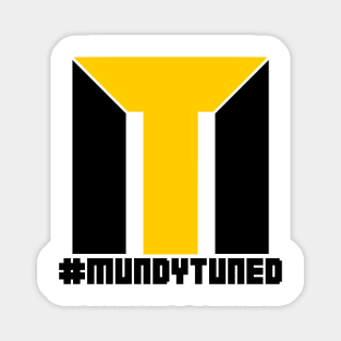 #MundyTuned Black and Yellow 1 Magnet
