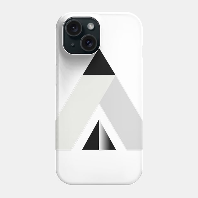 Sacred Geometry Minimal Hipster Triangles Phone Case by Urban_Vintage