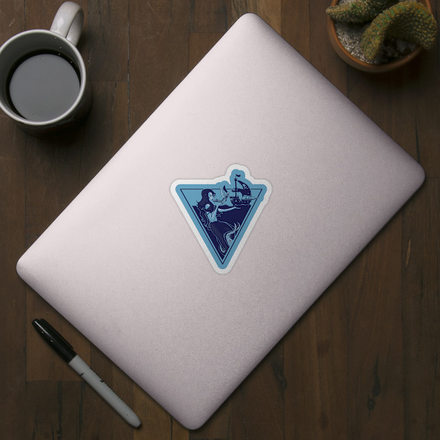 The sea witches favor - Sea - Sticker